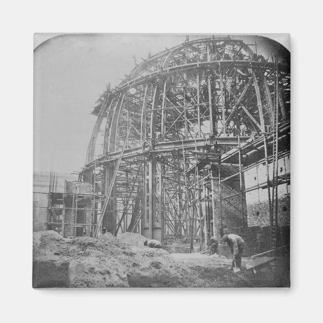 Íman Construção da Leitura do Museu Britânico (Frente)