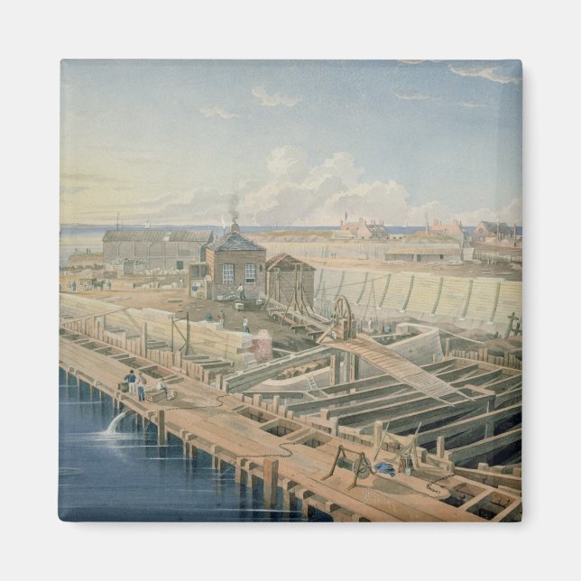 Íman Construção de docas (Frente)