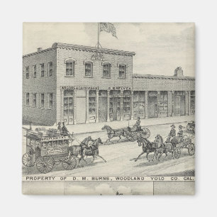 Íman Construção de Woodland, fazenda do Condado de Yo