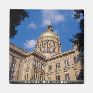 Íman Construção do Capitólio, Atlanta, Geórgia, EUA