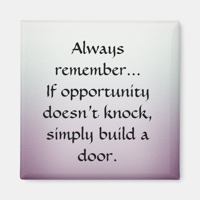 Íman Construir uma porta (Frente)