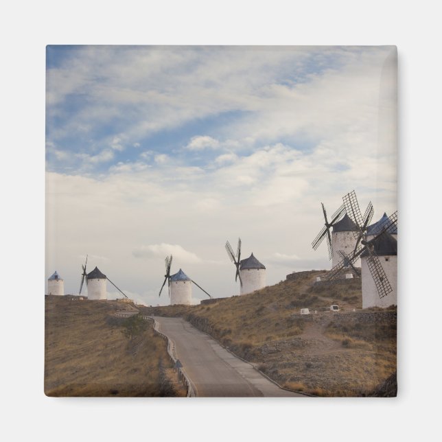 Íman Consuegra, antigos moinhos de vento de La Mancha (Frente)