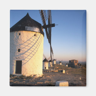 Íman Consuegra, La Mancha, Espanha, moinhos de vento