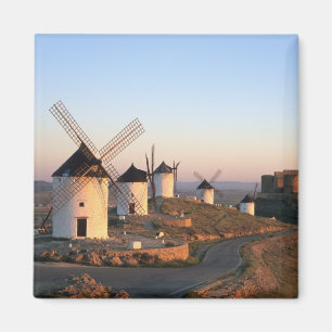 Íman Consuegra, La Mancha, Espanha, moinhos de vento