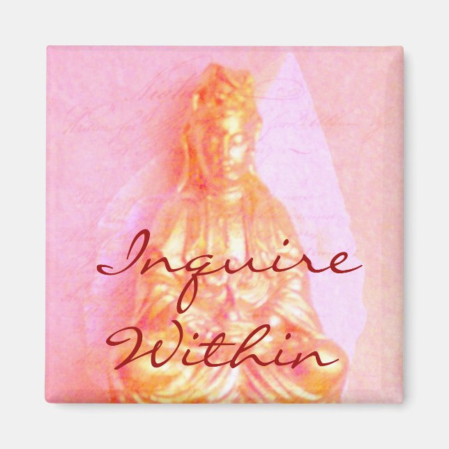 Íman Consultar cor-de-rosa dentro do ímã (Frente)