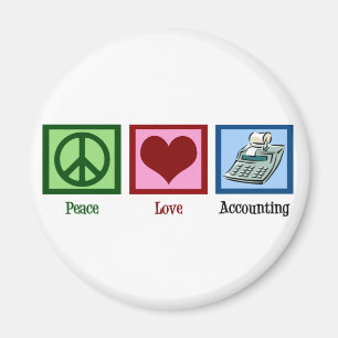 Íman Contabilidade do amor da paz