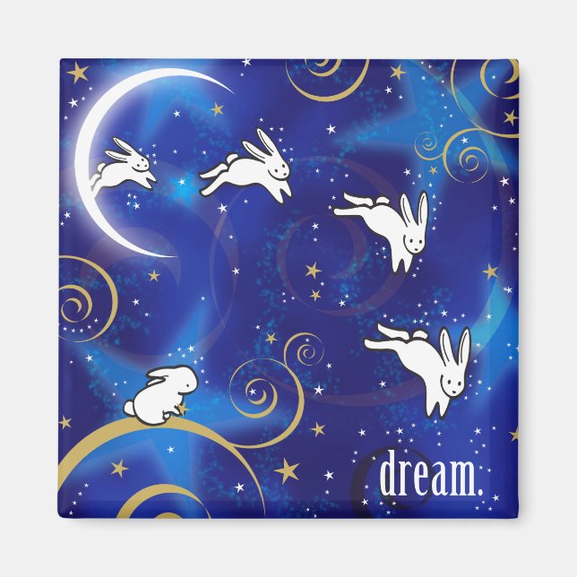 Íman Contagem de Bunnies (Frente)