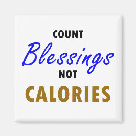 Íman Contar Bênçãos Não Calorias