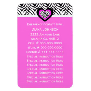 Íman Contato da emergência: Ímã do prêmio da