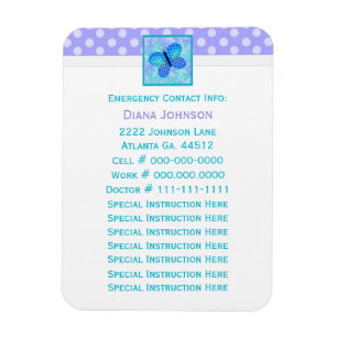 Íman Contato da emergência: Ímã do prêmio da borbol