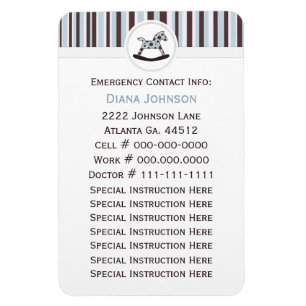 Íman Contato da emergência: Ímã do prêmio do cavalo