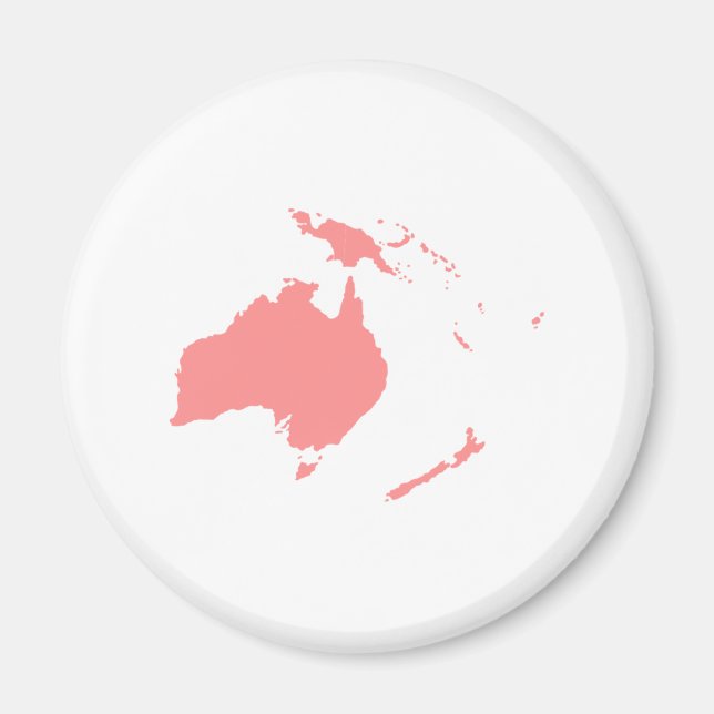 Íman Continente da Austrália (Frente)