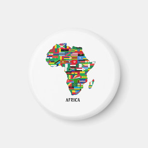 Íman Continente de mapa africano