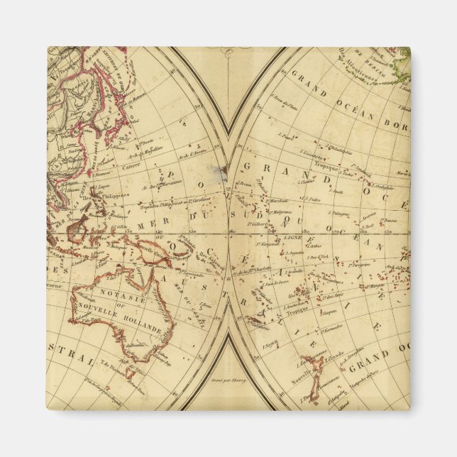 Íman Continentes (Frente)