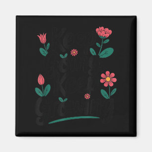 Íman Continua A Crescer O Inspiracional Floral Motivo