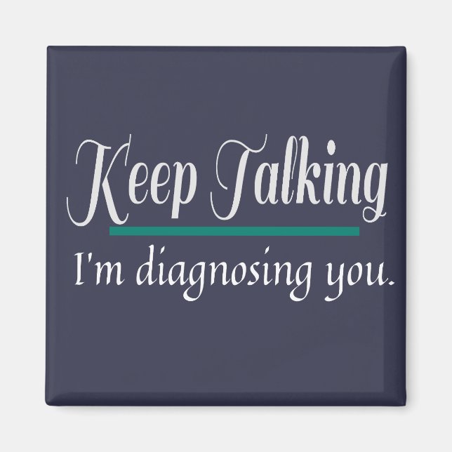 Íman Continua a falar a diagnosticar-te a ti, fisiologi (Frente)