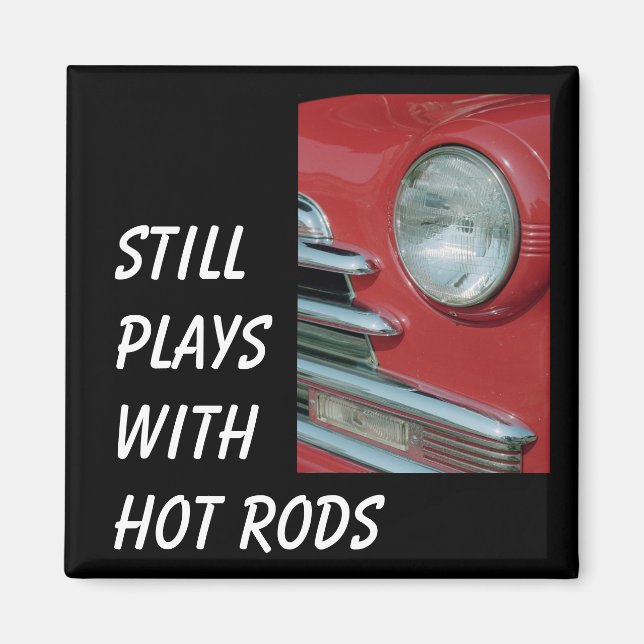 Íman Continua jogando com hot rods (Frente)