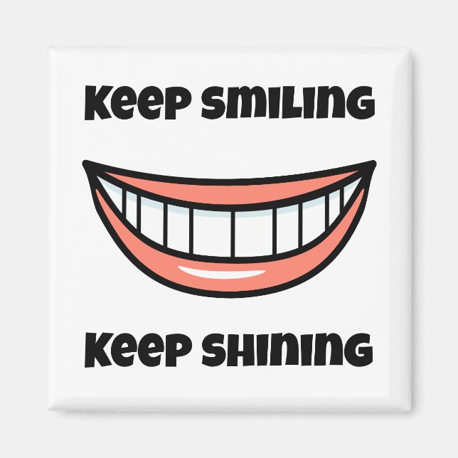 Íman Continue sorrindo (Frente)