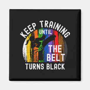 Íman Continue Treinando Até o Cinto Ficar Preto Karate