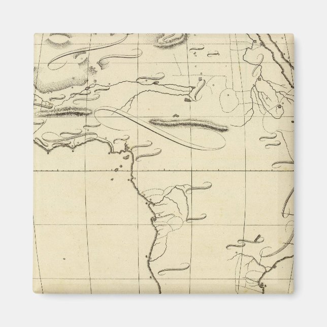 Íman Contorno da África (Frente)