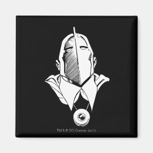 Íman Contorno da máscara do Dr. Fate