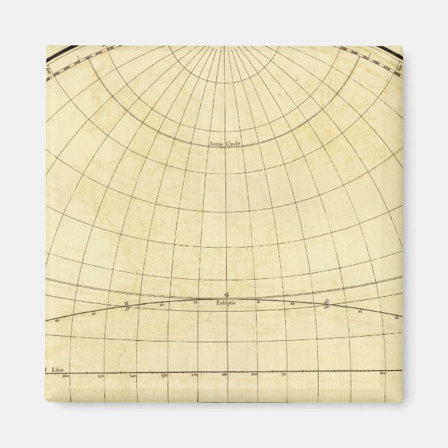 Íman Contorno do Hemisfério Ocidental (Frente)