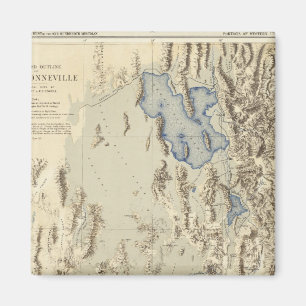 Íman Contorno Restaurado do Lago Bonneville