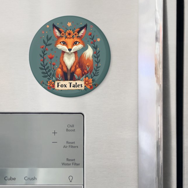 Íman Contos da Raposa Boho Animais da Floresta (In Situ (Fridge))