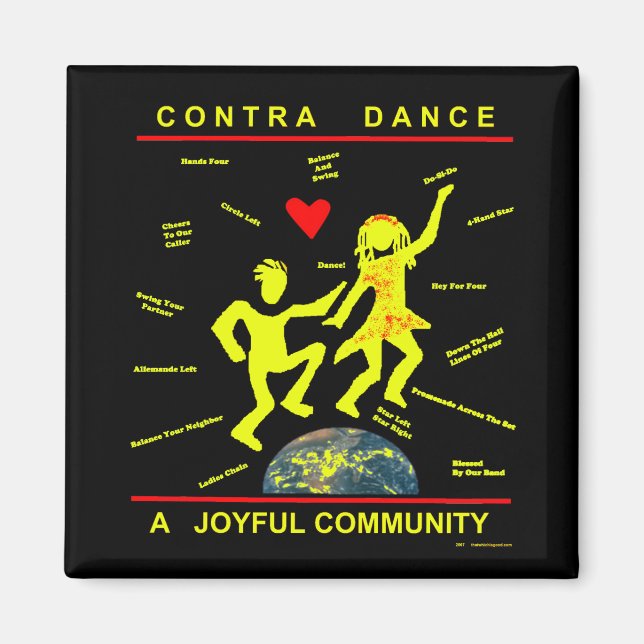 Íman Contra Dance Joy (Frente)