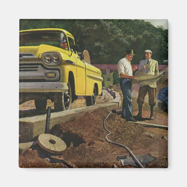 Íman Contrato de Construção do Arquiteto de Negócios da (Frente)