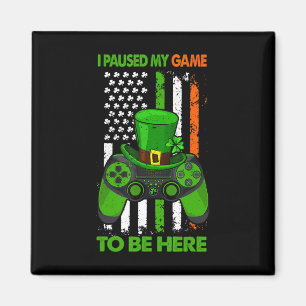 Íman Controladora de videogame St Patricks Shamrock Iri
