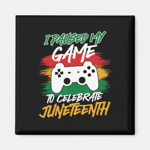 Íman Controle Console de Vídeo Jogos Pausou Meu Jogo Ju