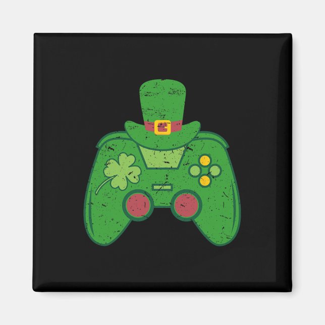 Íman Controle de Video Game Irish Gamer Boys St Patrick (Frente)
