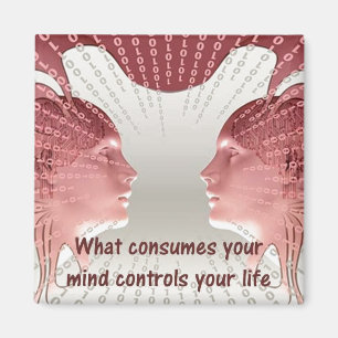 Íman Controle sua vida citando pensamento positivo dize