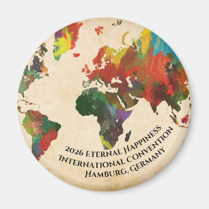 Íman Convenção Internacional JW 2026 Felicidade Eterna
