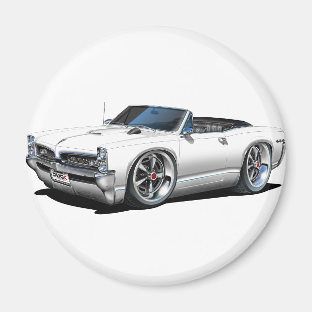 Íman Conversível Branco 1966/67 GTO (Frente)