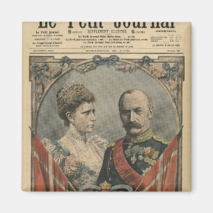 Íman Convidados de France, rei Frederick VIII e rainha