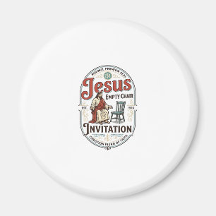 Íman Convite de Cadeira Vazia de Jesus Convite de Cadei