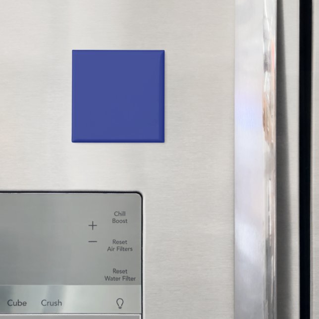 Íman Convite de casamento mínimo a frio em azul profund (In Situ (Fridge))
