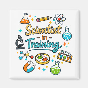 Íman Convite para Jovem Cientista em Treinamento