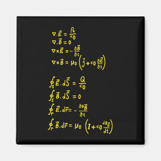 Íman Convite para Sticker Quadrado de Fórmula Física