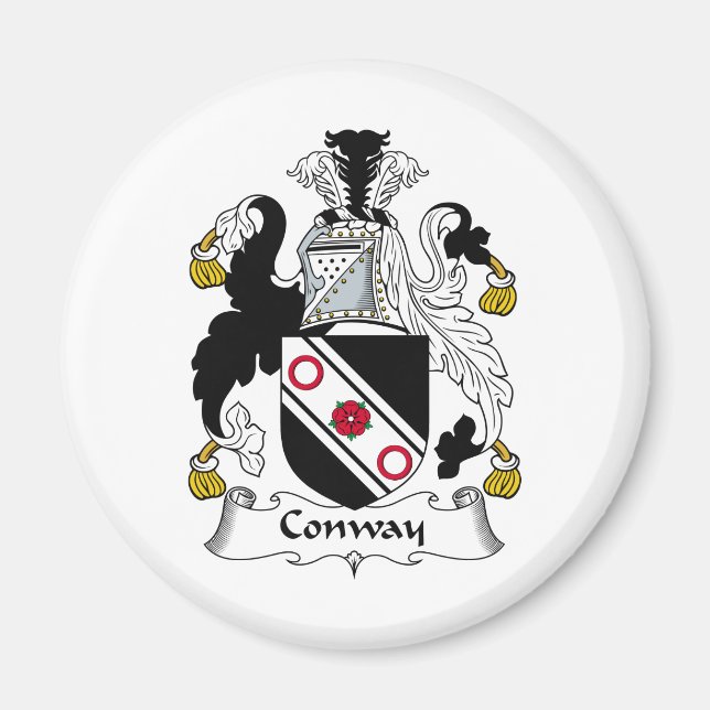 Íman Conway Family Crest (Frente)