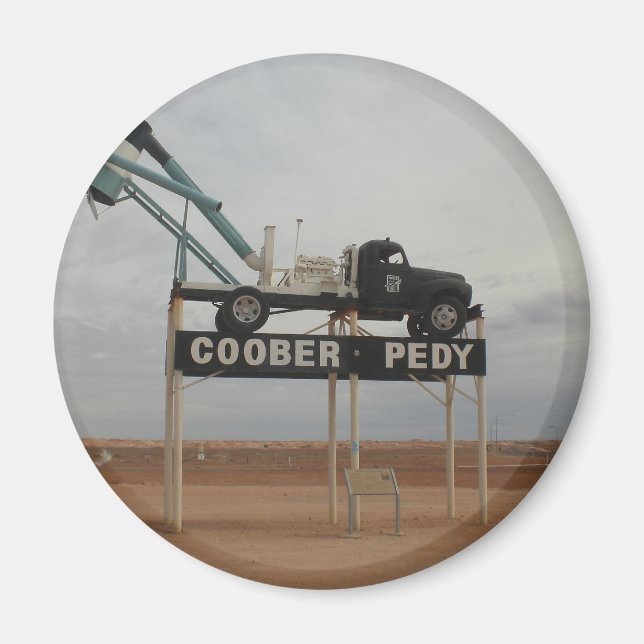 Íman coober pedy (Frente)