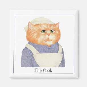 Íman COOK CAT Magnet + Texto II