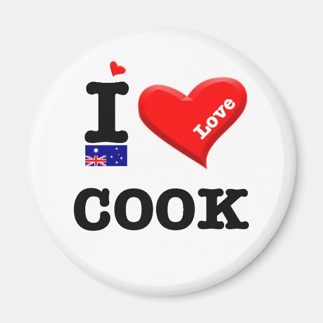 Íman COOK - Eu Amo (Frente)