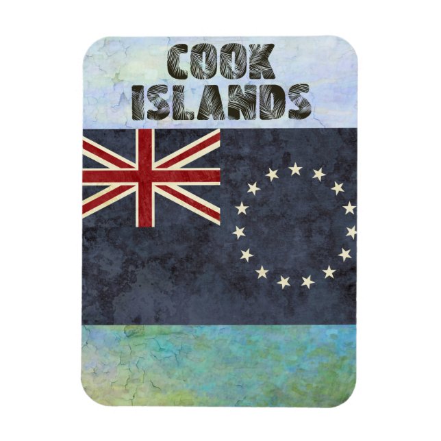 Íman Cook Islands Souvenir Magnet (Vertical)
