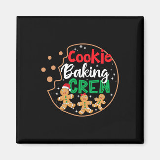 Íman Cookie King Crew Funny Pajamas Família Natal