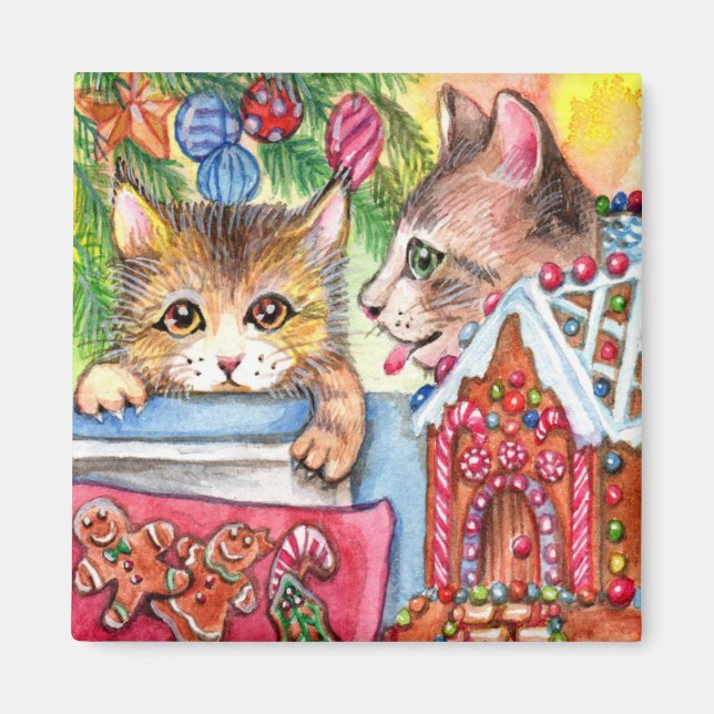 Íman Cookies de Gatos (Frente)