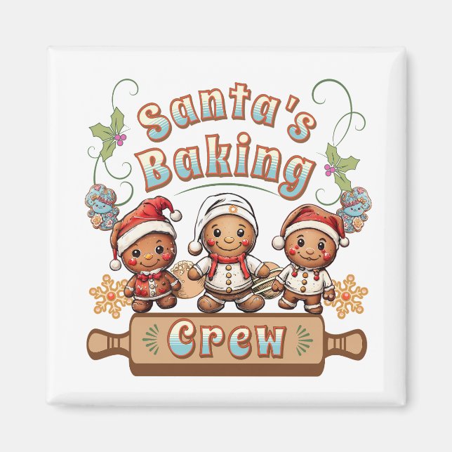Íman Cookies de Natal para papais noeis (Frente)