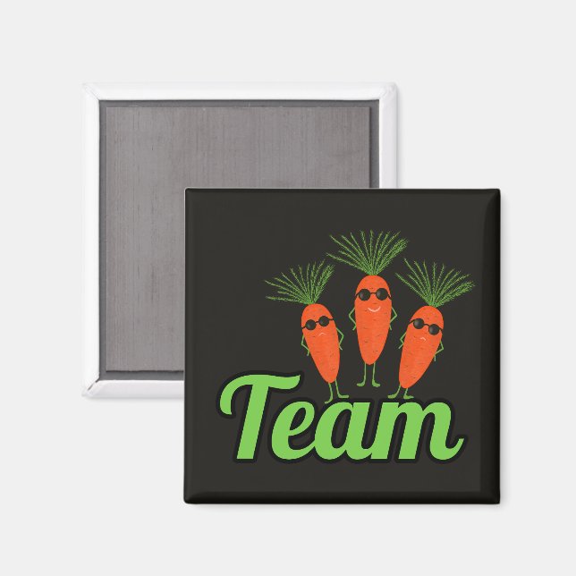 Íman Cool Carrot Squad Black (Front/Back)